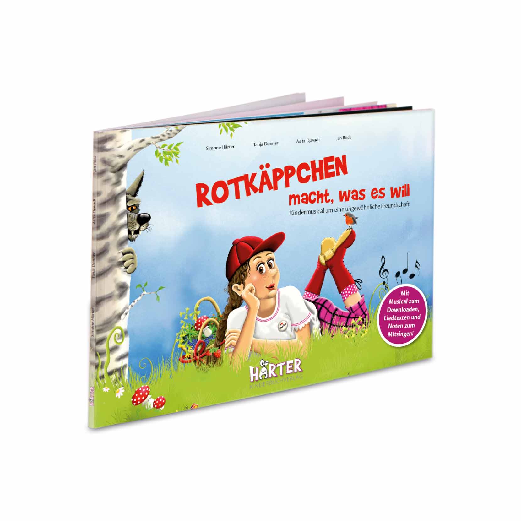 Rotkäppchen macht, was es will: Kindermusical um eine ungewöhnliche Freundschaft