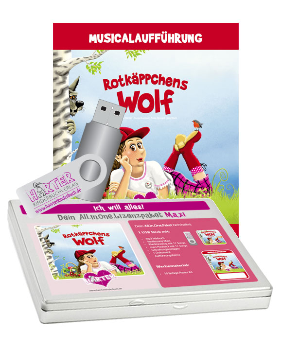 Rotkäppchens Wolf All.In.One.Lizenzpaket Maxi