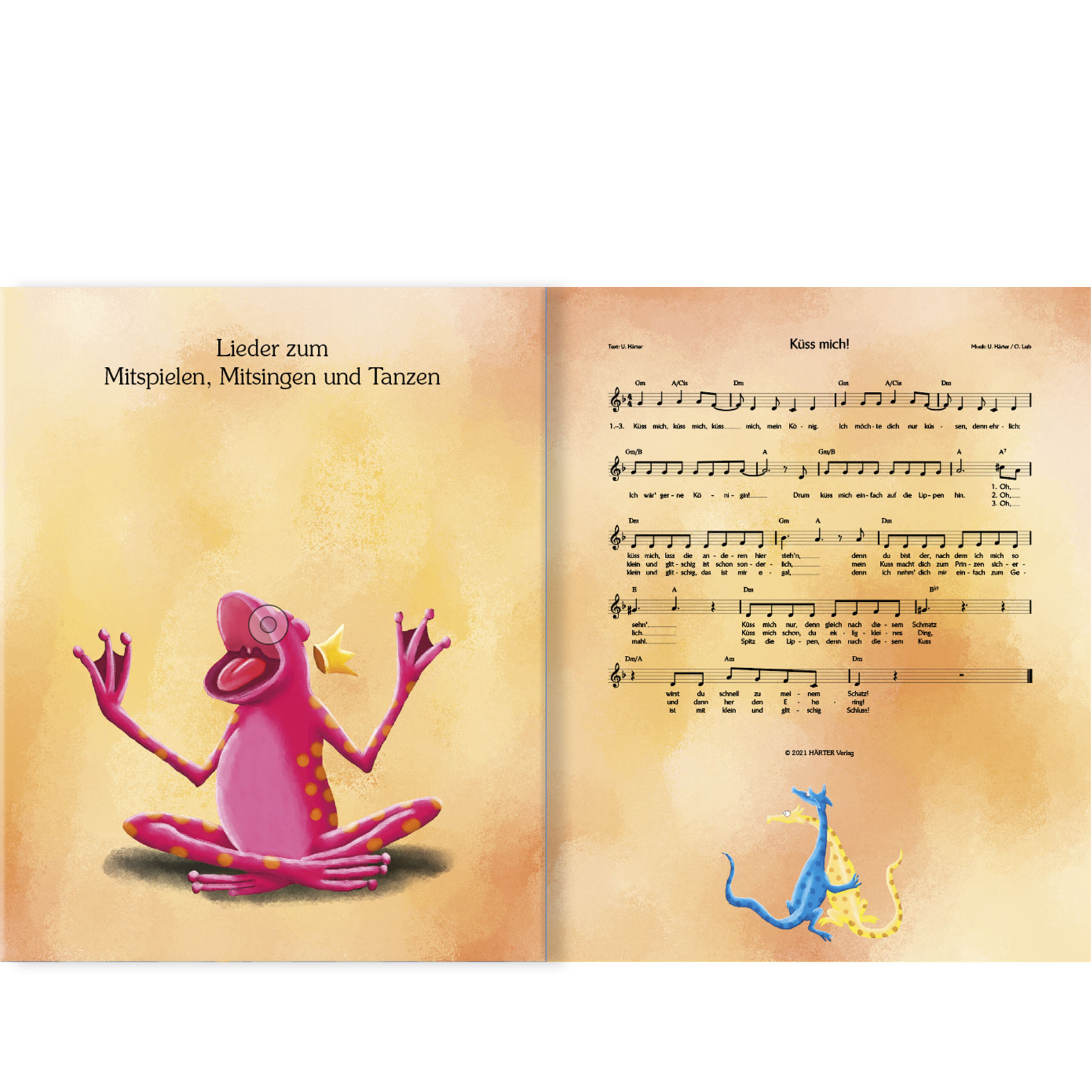 Gestatten, Froschkönig! | Musicalbuch